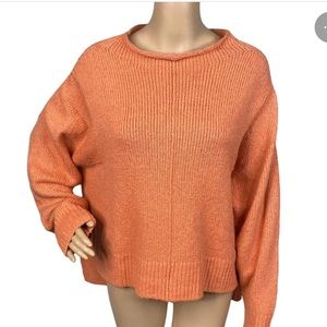 Leith Sweater Orange Large